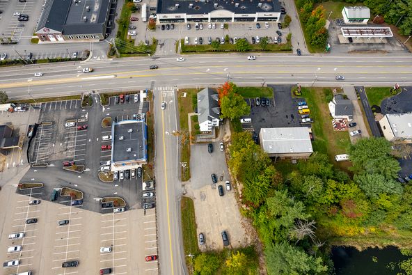 Development Site Pre-approved for 4,500 SqFt building footprint : 472 "B" High Street & Tri-City Road, Somersworth, NH 03878